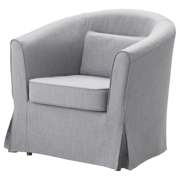 TULLSTA armchair cover, Nordvalla medium grey
