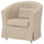 TULLSTA armchair, Naggen beige, 79x78x69 cm
