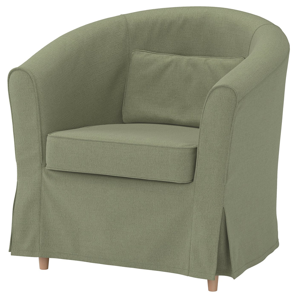 TULLSTA armchair, Naggen grey-green, 79x78x69 cm