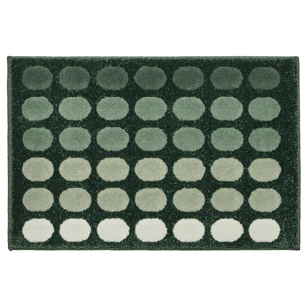 TUNNELBANA - Door mat, dark green, 40x60 cm