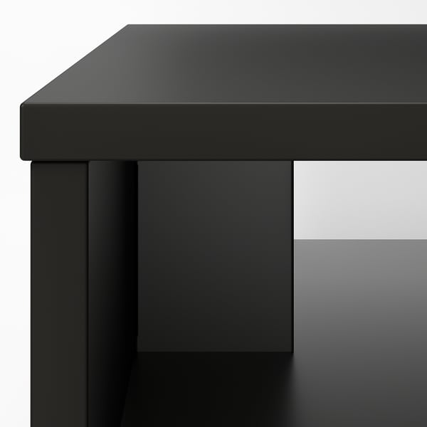 TUNSTA - TUNSTA Side table, anthracite, 70x50 cm