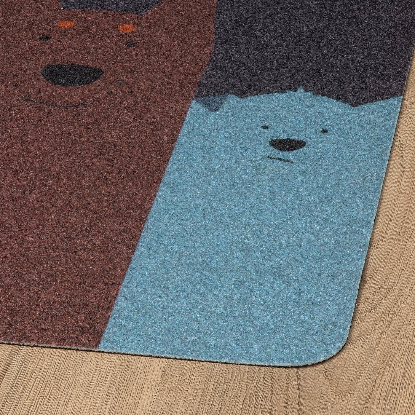 TURISTVÄG door mat, indoor, dog pattern, 40x60 cm