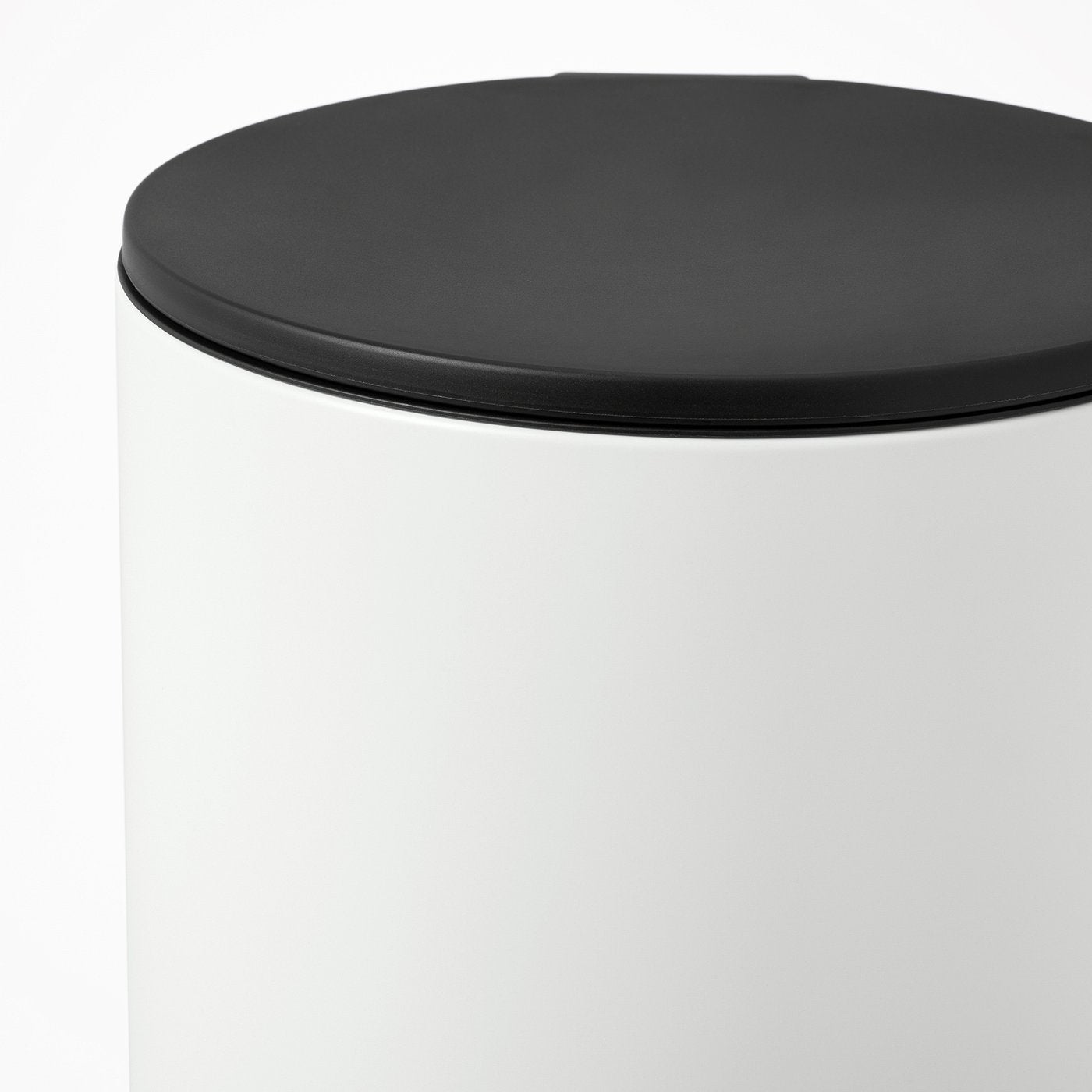 TURRIDNING pedal bin, white/anthracite, 9 l