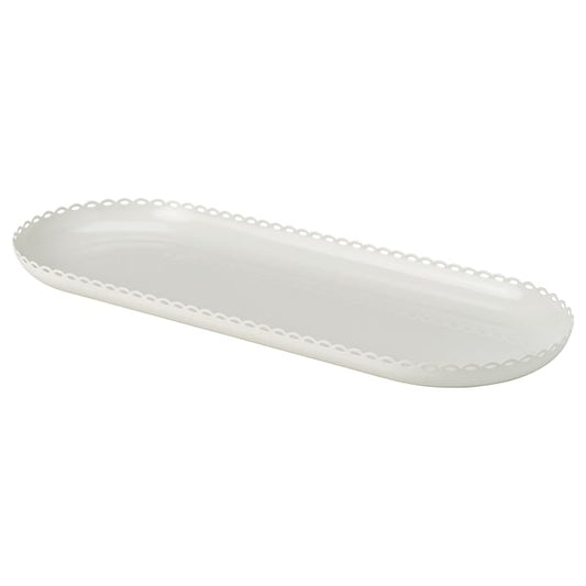 TURTURDUVA candle base, off-white, 45x17 cm