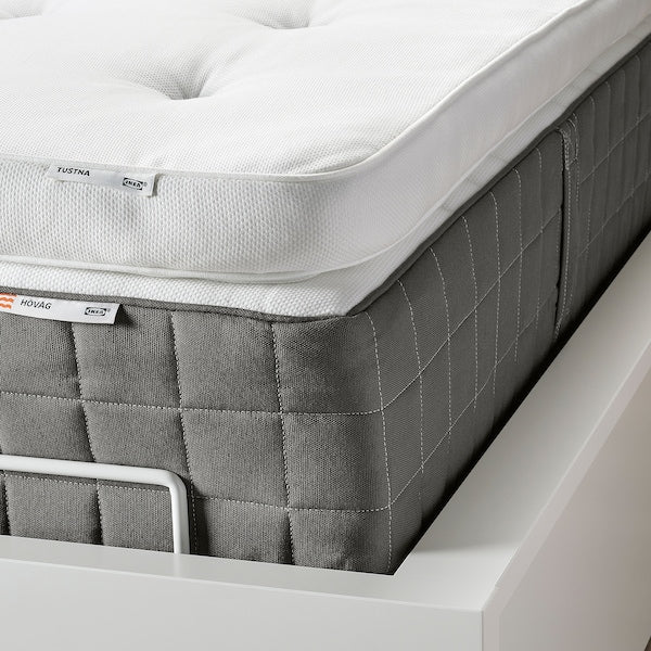 TUSTNA Thin mattress - white 90x200 cm , 90x200 cm