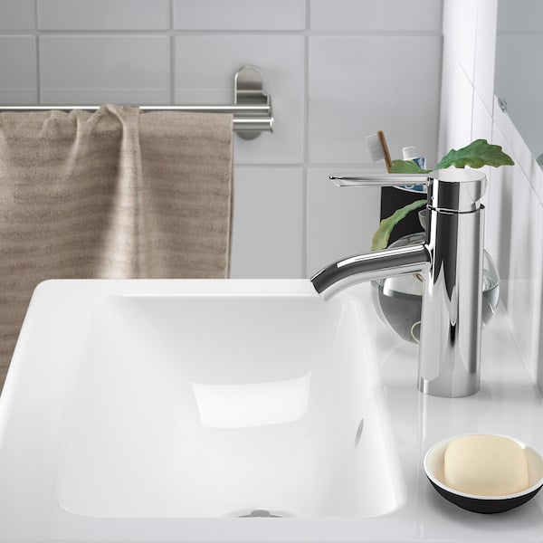 TVÄLLEN - 1-tub washbasin, 64x43x5 cm