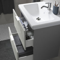 TVÄLLEN - 1-tub washbasin, 64x43x5 cm