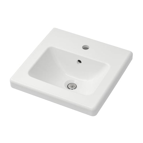 TVÄLLEN single wash-basin, 44x43x5 cm