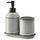 TVÅLSJÖN 3-piece bathroom set, grey