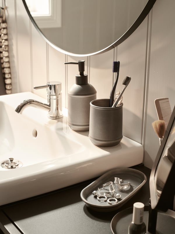 TVÅLSJÖN - TVÅLSJÖN 3-piece bathroom set