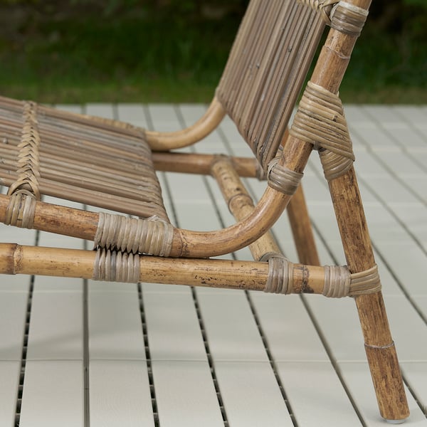 TVARÖ / FRÖSÖN - 3-seater sectional sofa, outdoor, beige