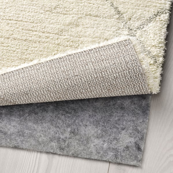 TVERSTED rug, low pile, beige, 170x240 cm