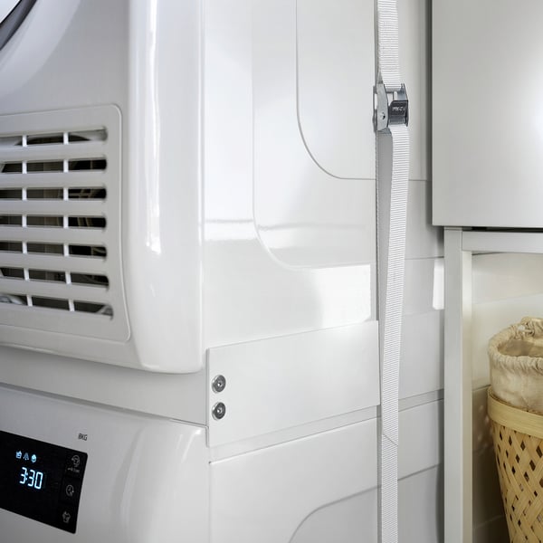 TYKARP stacking kit for washer/dryer, 61x7.6x54 cm