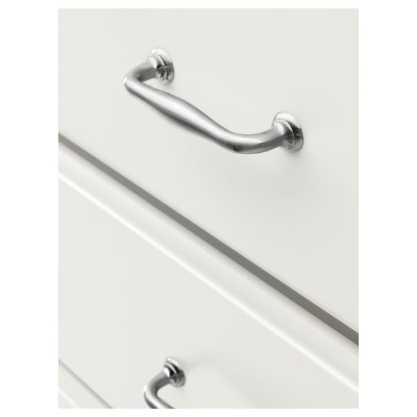 TYSSEDAL chest of 6 drawers, white, 127x81 cm