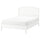 TYSSEDAL bed frame, white, 160x200 cm