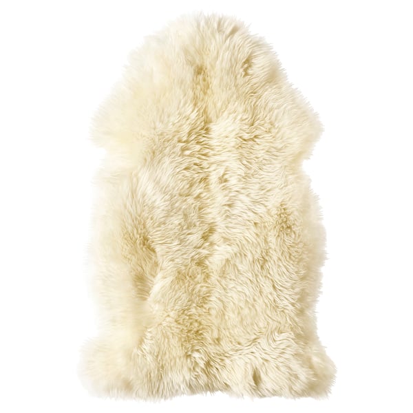 ULLERSLEV sheepskin, off-white, 85 cm