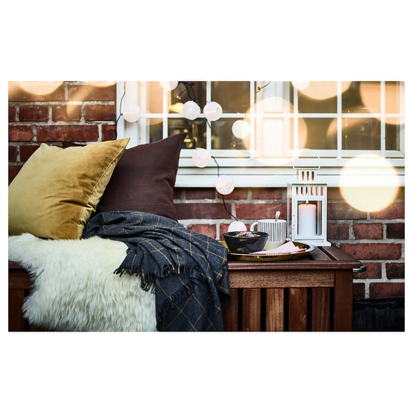 ULLERSLEV sheepskin, off-white, 85 cm