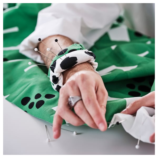 ULLRANUNKEL - ULLRANUNKEL Pre-cut fabric, green, 150x300 cm