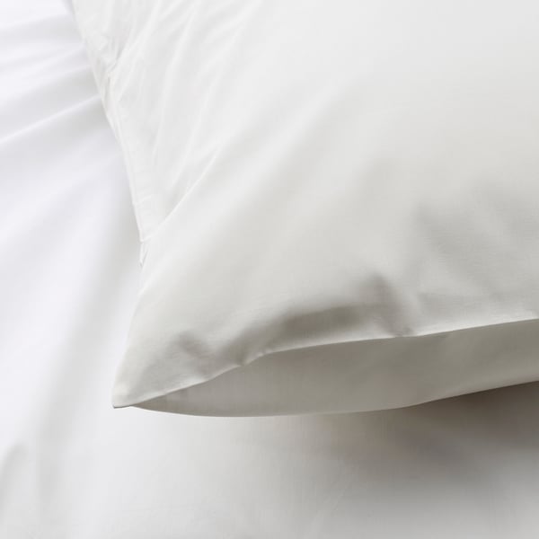 ULLVIDE - ULLVIDE Pillowcase, white, 50x80 cm