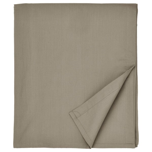 Ikea ULLVIDE - Sheet, gray-beige,240x260 cm