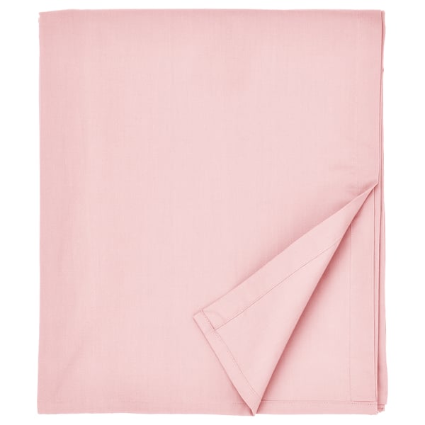 ULLVIDE - Sheet, pale pink, , 240x260 cm