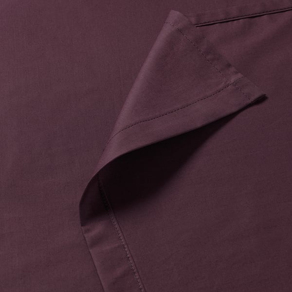 ULLVIDE - Sheet, deep red, , 240x260 cm
