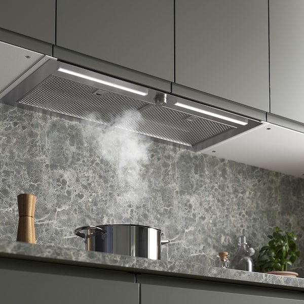Ikea UNDERVERK Recessed suction hood - stainless steel 80 cm , 80 cm
