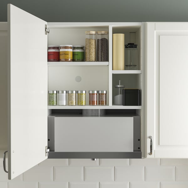 UNDERVERK built-in extractor hood, stainless steel, 60 cm