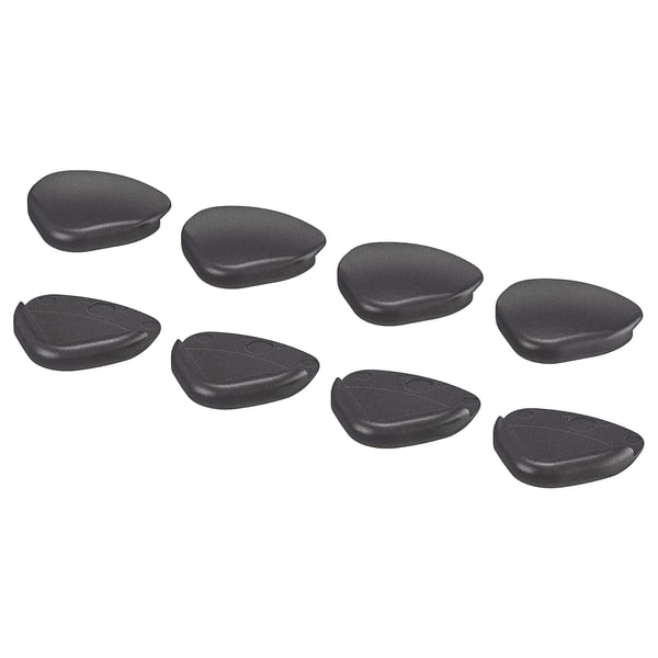 UNDVIKA corner bumper, dark brown, 8 pack