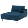 UPPÅKRA cover chaise longue module, right, Samsala dark blue