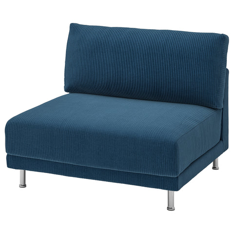 UPPÅKRA cover for 1.5-seat module, Samsala dark blue