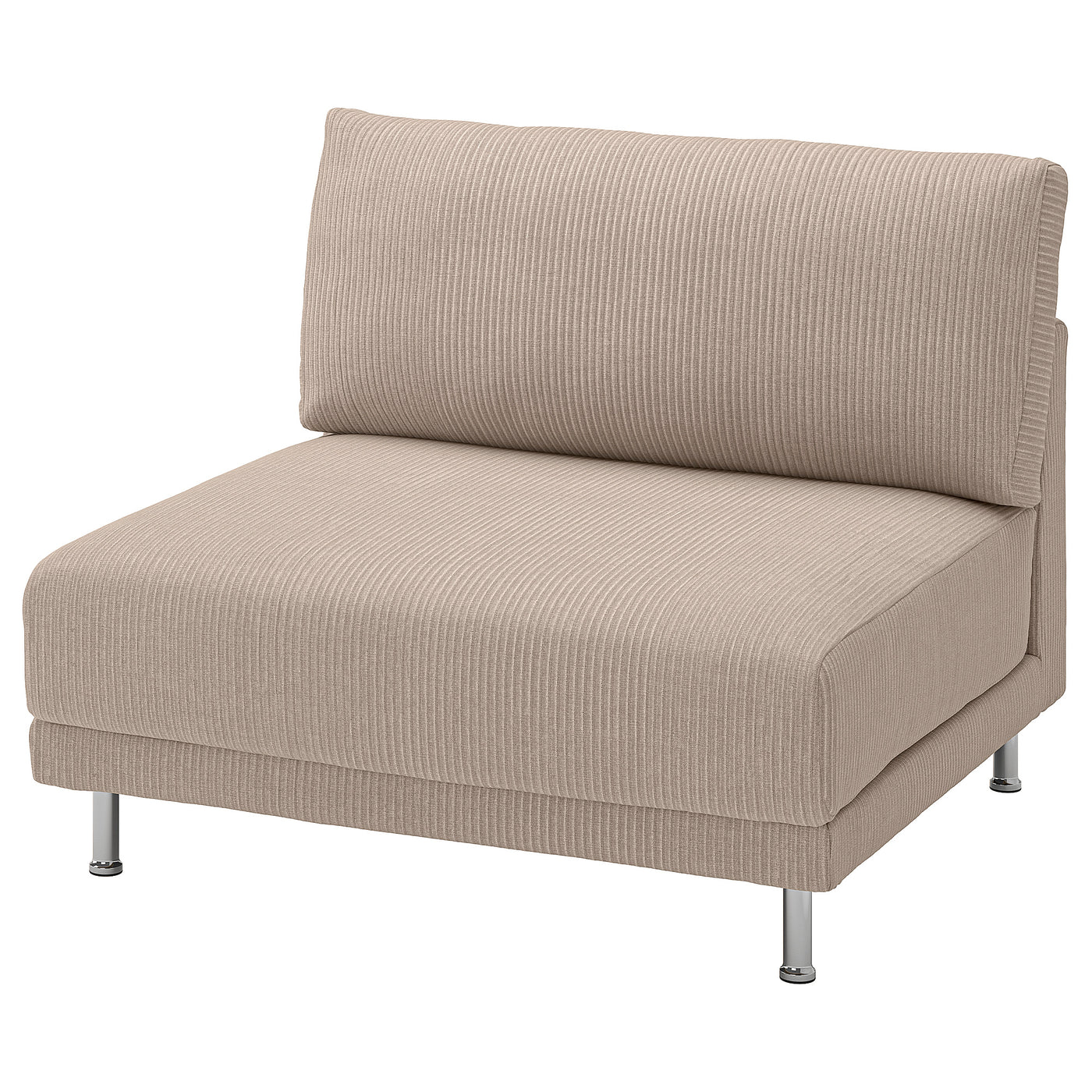 UPPÅKRA cover for 1.5-seat module, Samsala grey-beige