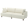 UPPÅKRA 3-seat modular sofa, Axvall off-white, 254x95x107 cm