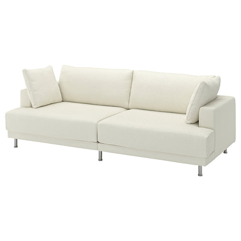 UPPÅKRA 3-seat modular sofa, Axvall off-white, 254x95x107 cm