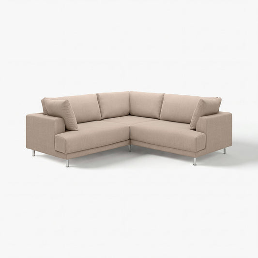 UPPÅKRA modular corner sofa, 3-seat, Samsala grey-beige