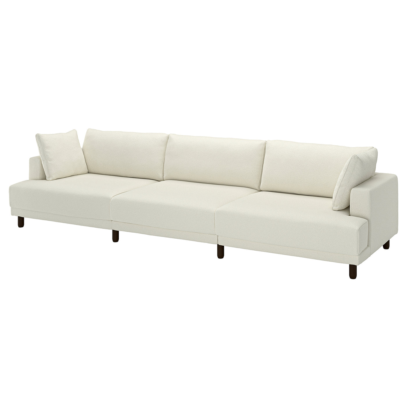 UPPÅKRA 4,5-seat modular sofa, Axvall off-white, 364x95x107 cm