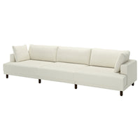 UPPÅKRA 4,5-seat modular sofa, Axvall off-white, 364x95x107 cm