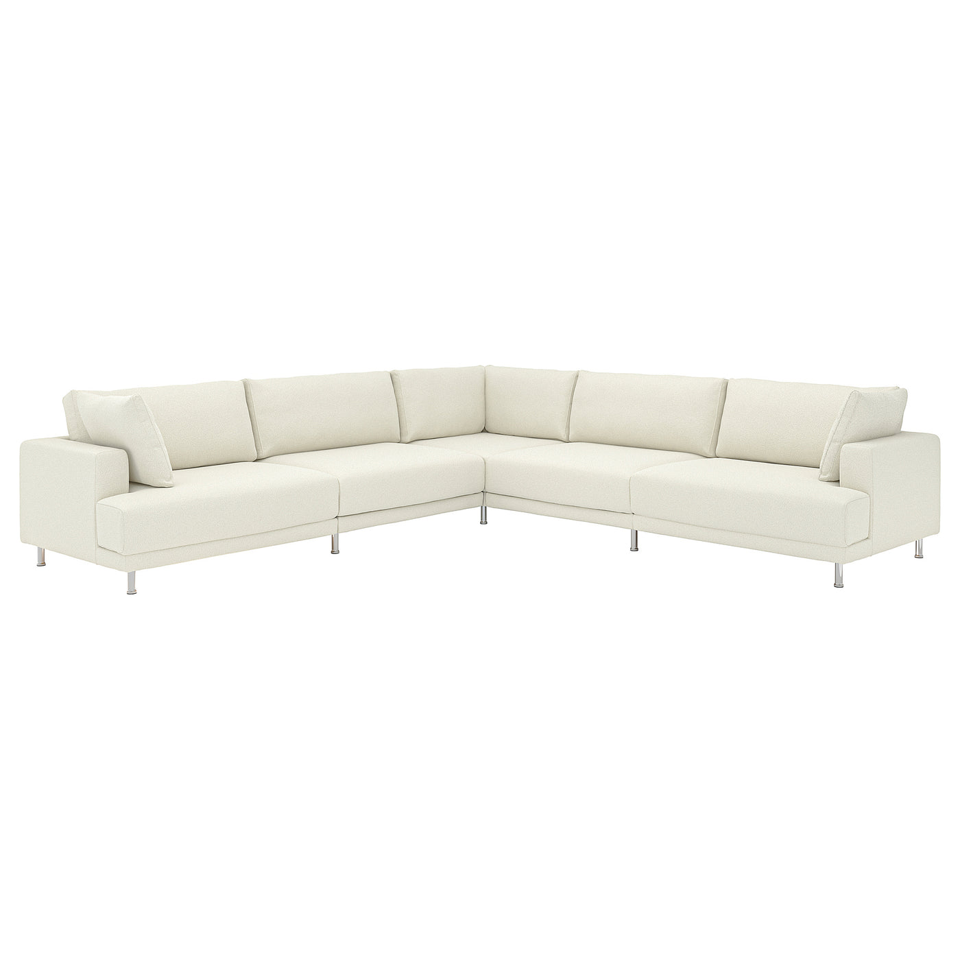 UPPÅKRA modular corner sofa, 6 seat, Axvall off-white