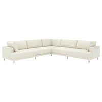 UPPÅKRA modular corner sofa, 6 seat, Axvall off-white