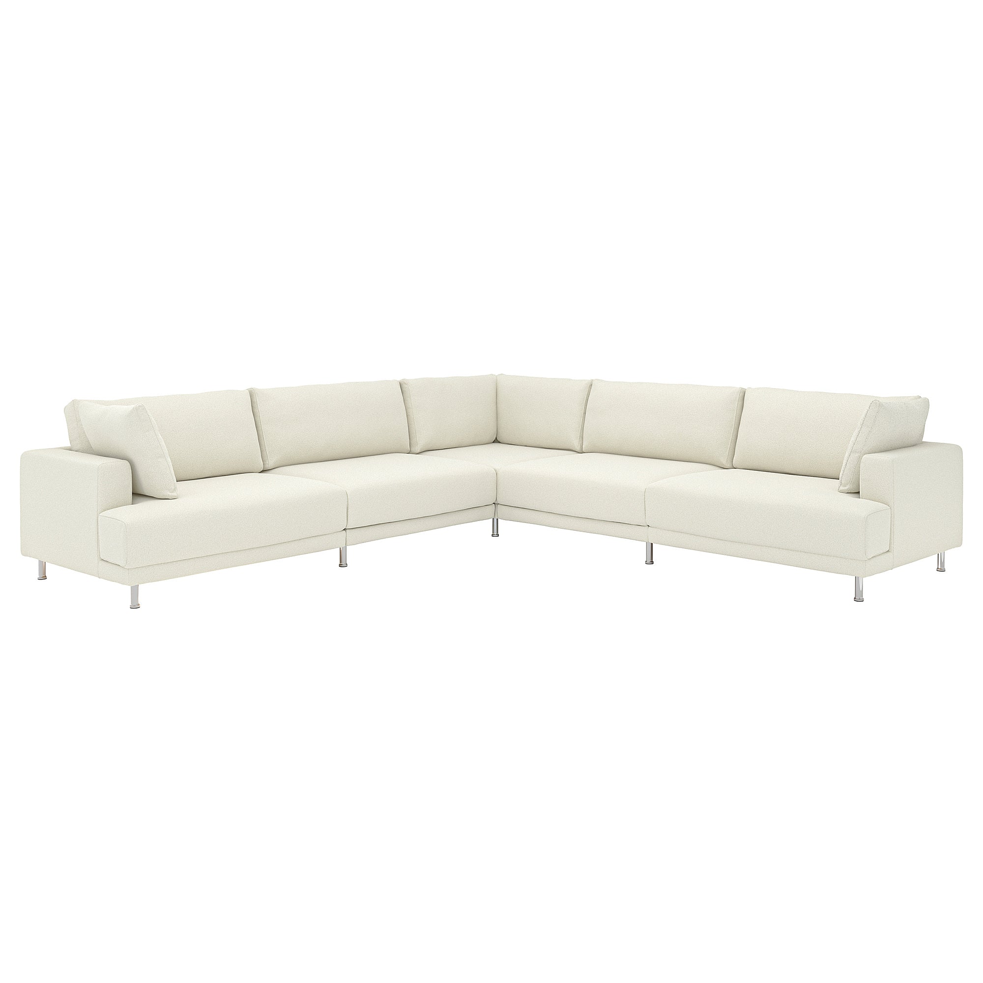 UPPÅKRA modular corner sofa, 6 seat, Axvall off-white