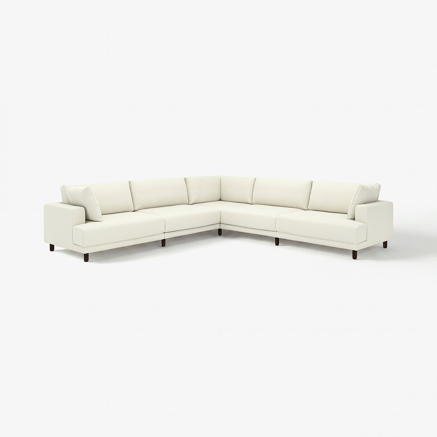 UPPÅKRA modular corner sofa, 6 seat, Axvall off-white
