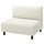 UPPÅKRA 1.5-seat module, Axvall off-white, 110x95x107 cm