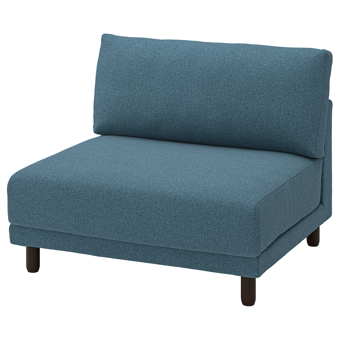UPPÅKRA 1.5-seat module, Axvall dark grey-blue, 110x95x107 cm
