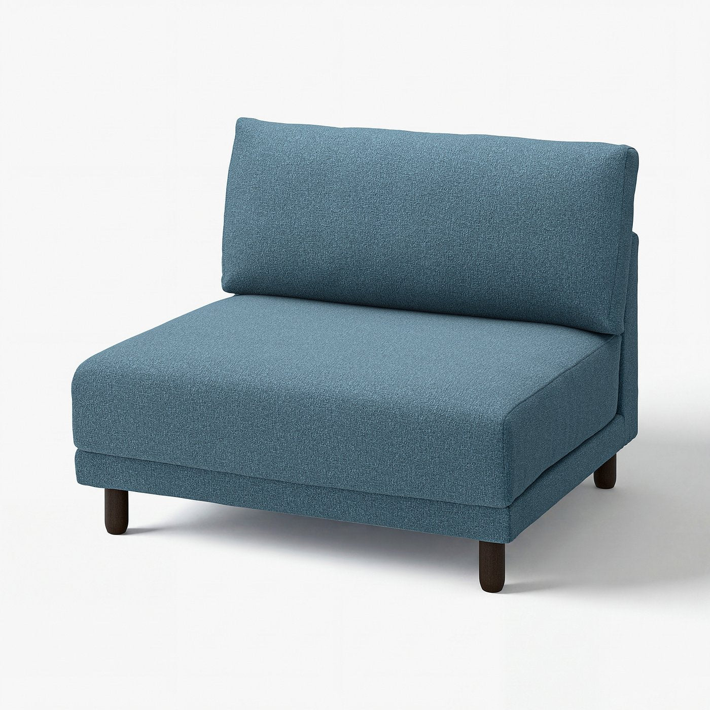 UPPÅKRA 1.5-seat module, Axvall dark grey-blue, 110x95x107 cm