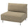 UPPÅKRA 1.5-seat module, Johanneshov brown-beige, 110x95x107 cm
