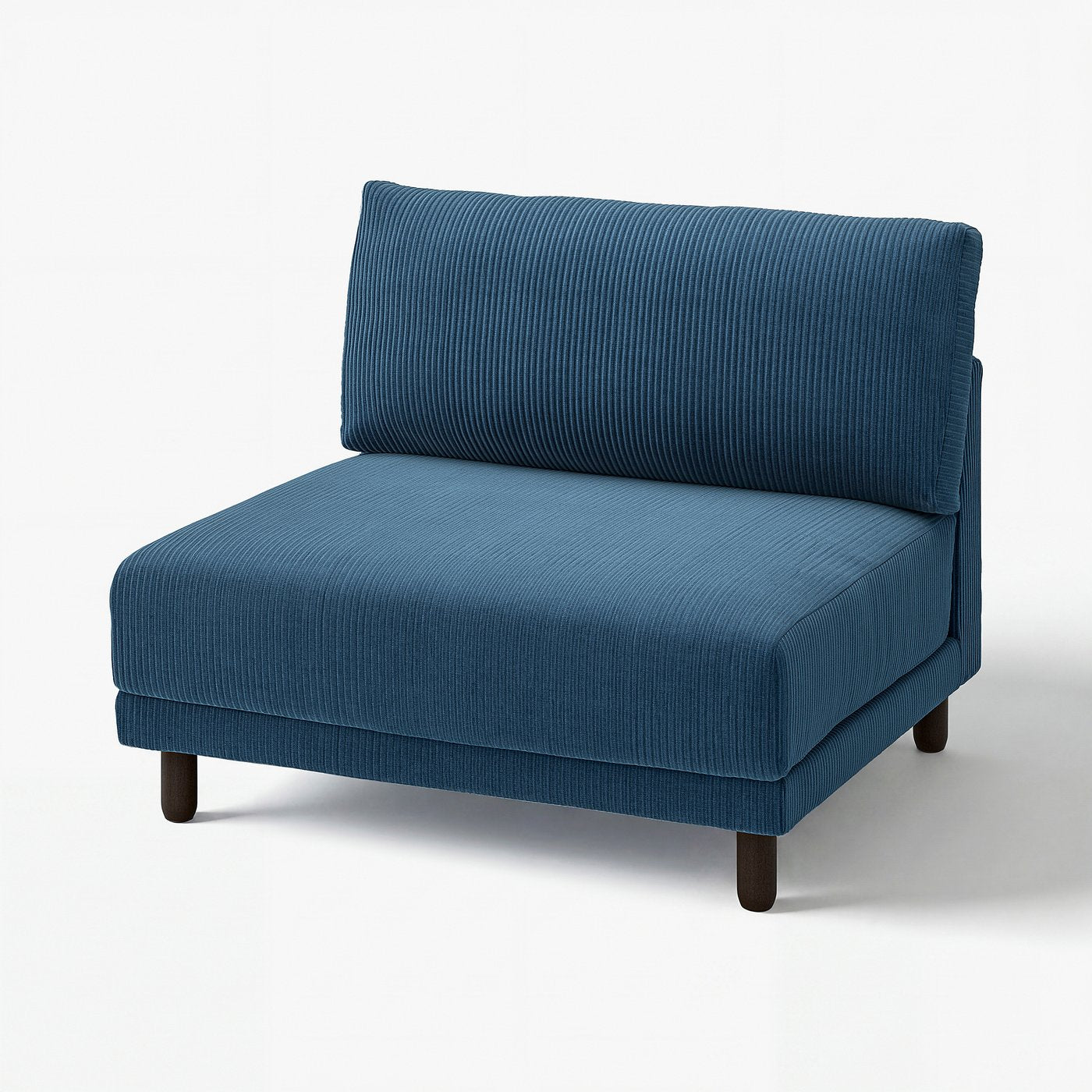 UPPÅKRA 1.5-seat module, Samsala dark blue, 110x95x107 cm