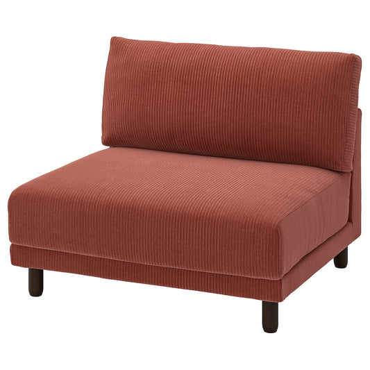 UPPÅKRA 1.5-seat module, Samsala brown-red, 110x95x107 cm