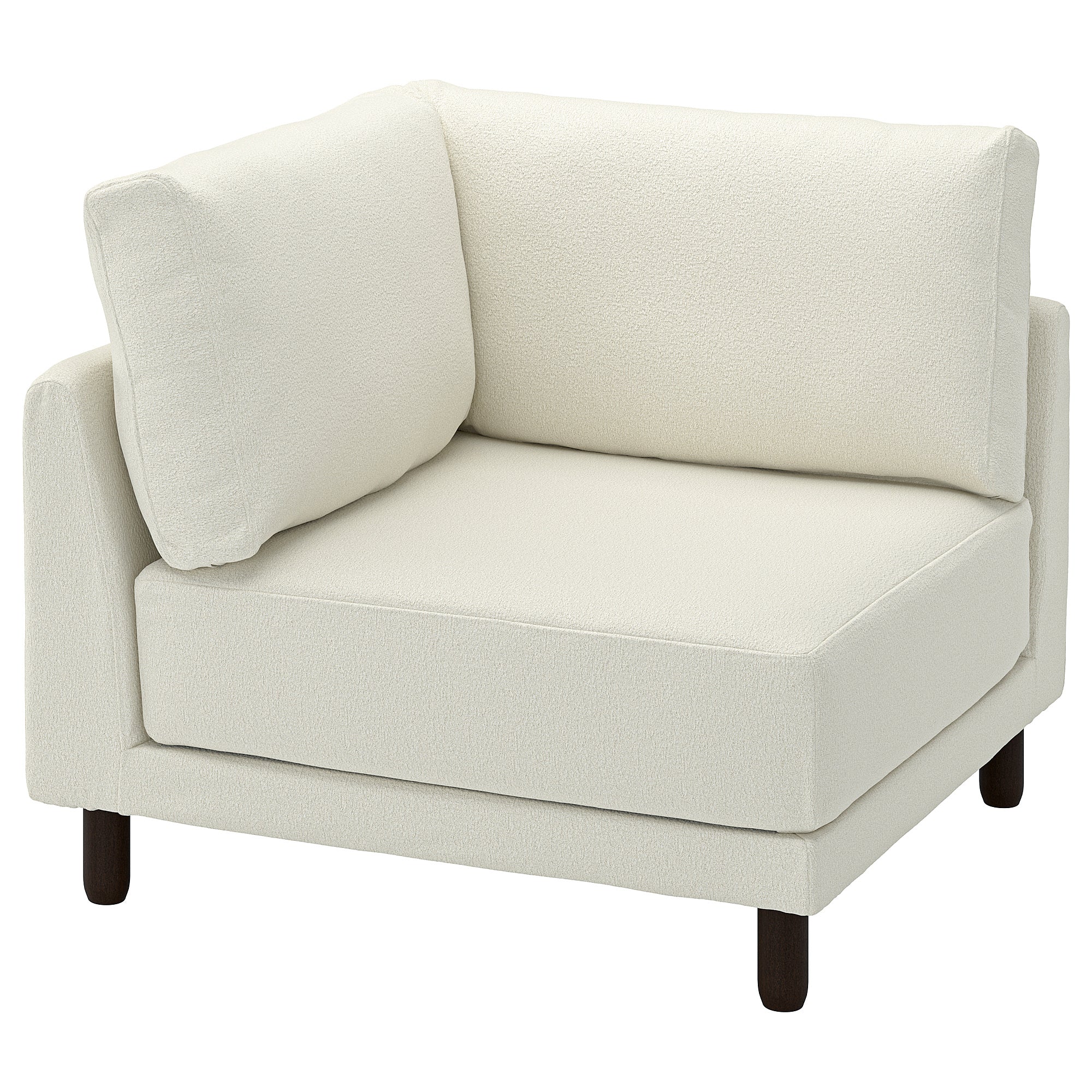UPPÅKRA corner module, Axvall off-white, 105x95x105 cm