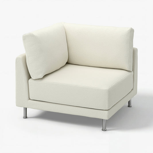 UPPÅKRA corner module, Axvall off-white, 105x95x105 cm