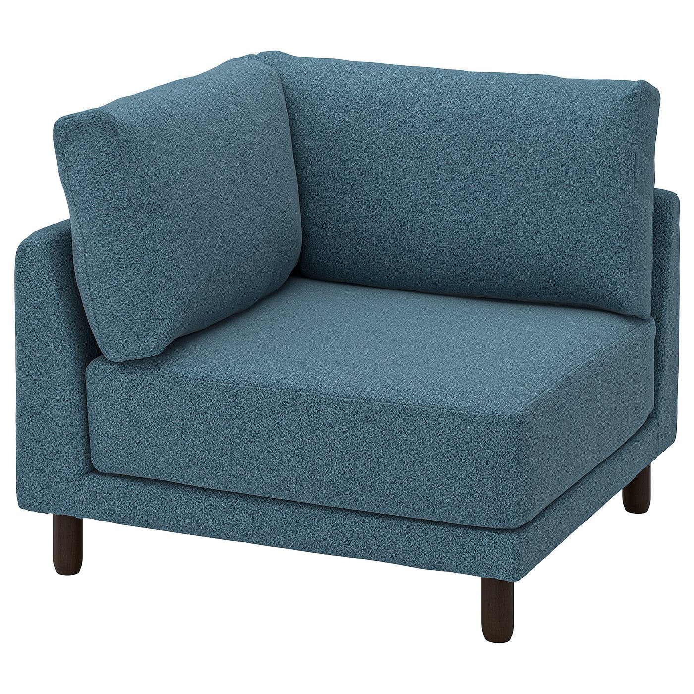 UPPÅKRA corner module, Axvall dark grey-blue, 105x95x105 cm